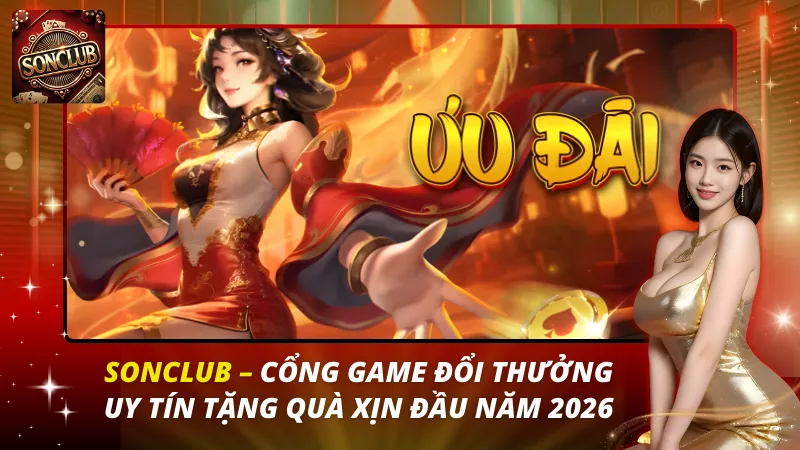 Sonclub – Cổng Game Đổi Thưởng Uy Tín Tặng Quà Xịn Đầu Năm 2026